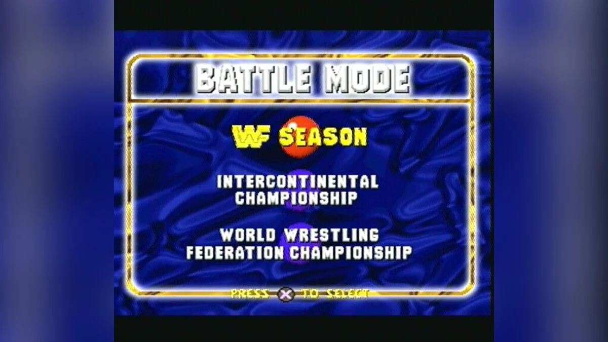 Скриншот из игры WWF in Your House - 2