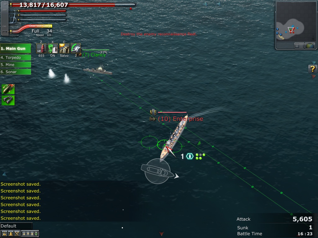 Скриншот из игры Navy Field 2 - 44