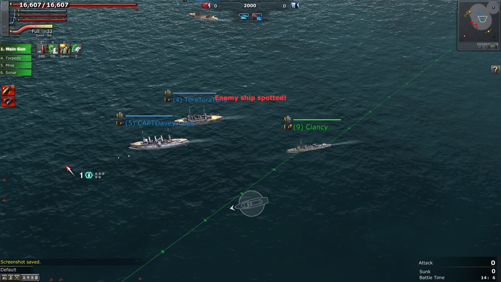 Скриншот из игры Navy Field 2 - 59