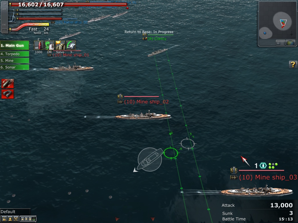 Скриншот из игры Navy Field 2 - 22