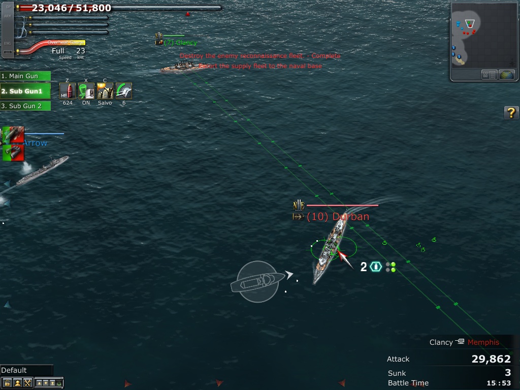 Скриншот из игры Navy Field 2 - 41