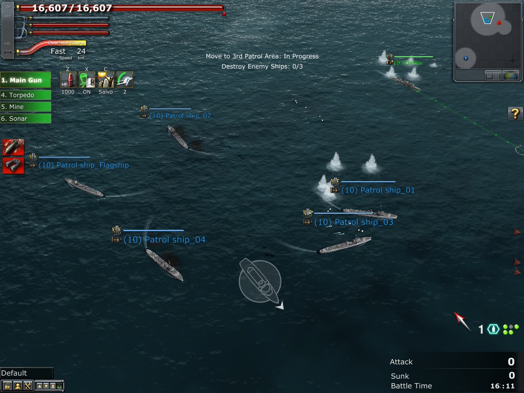 Скриншот из игры Navy Field 2 - 50