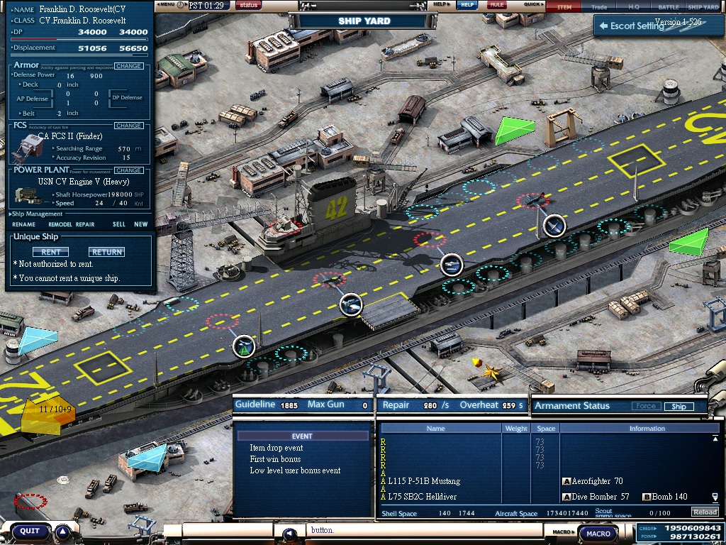 Скриншот из игры Navy Field - 20