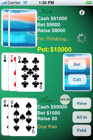 Скриншот из игры Advanced Texas Hold'em Poker - 1