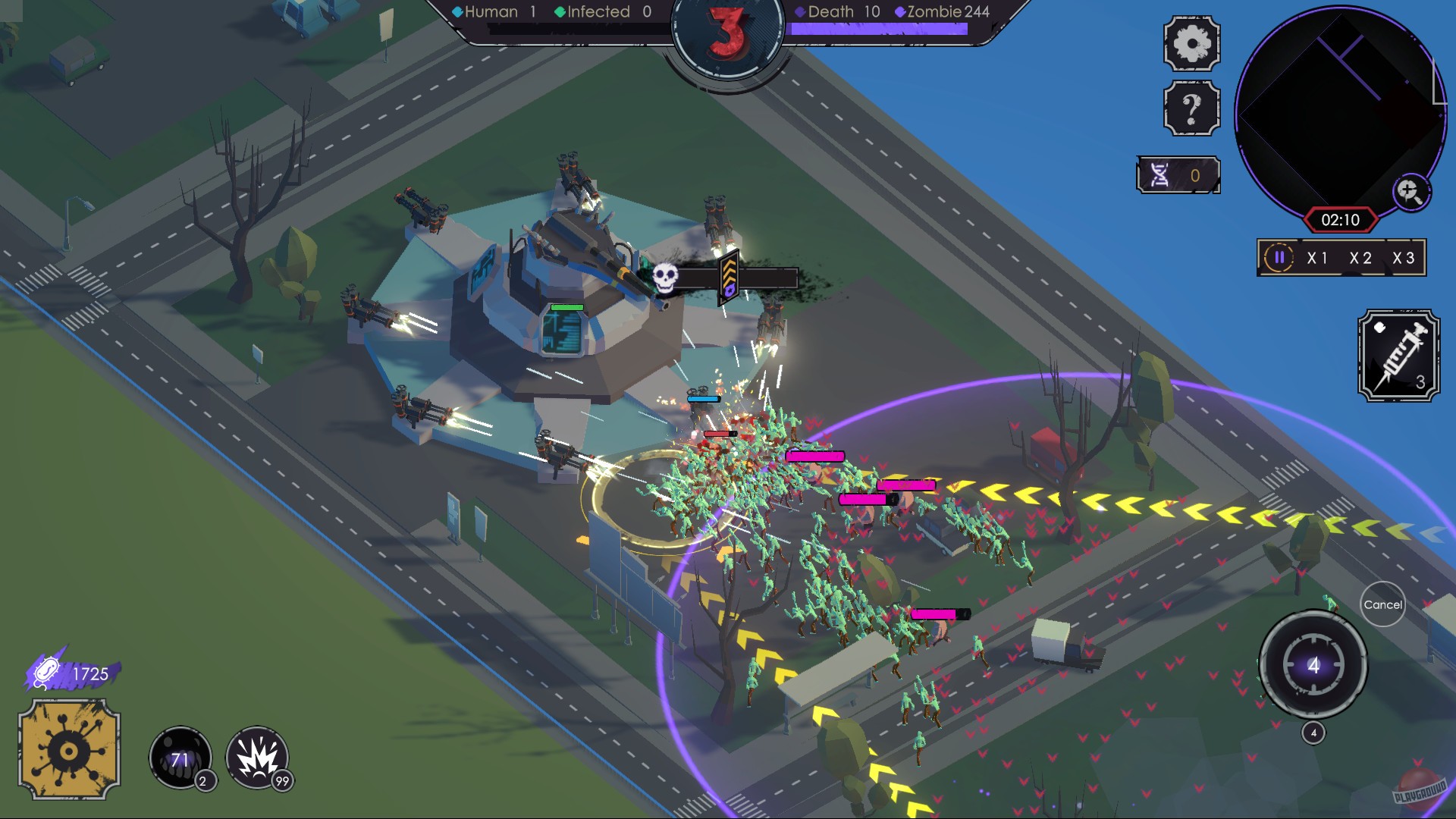 Скриншот из игры Swarm the City: Zombie Evolved - 40