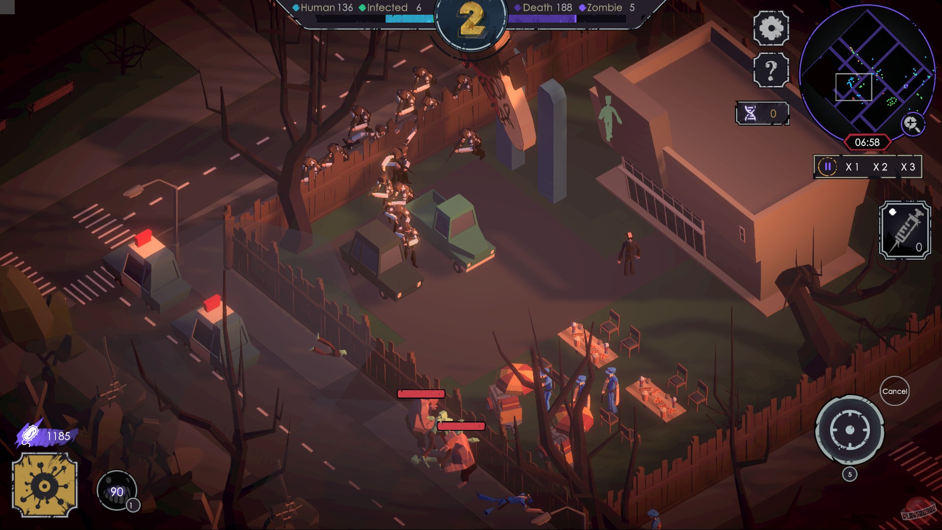 Скриншот из игры Swarm the City: Zombie Evolved - 41