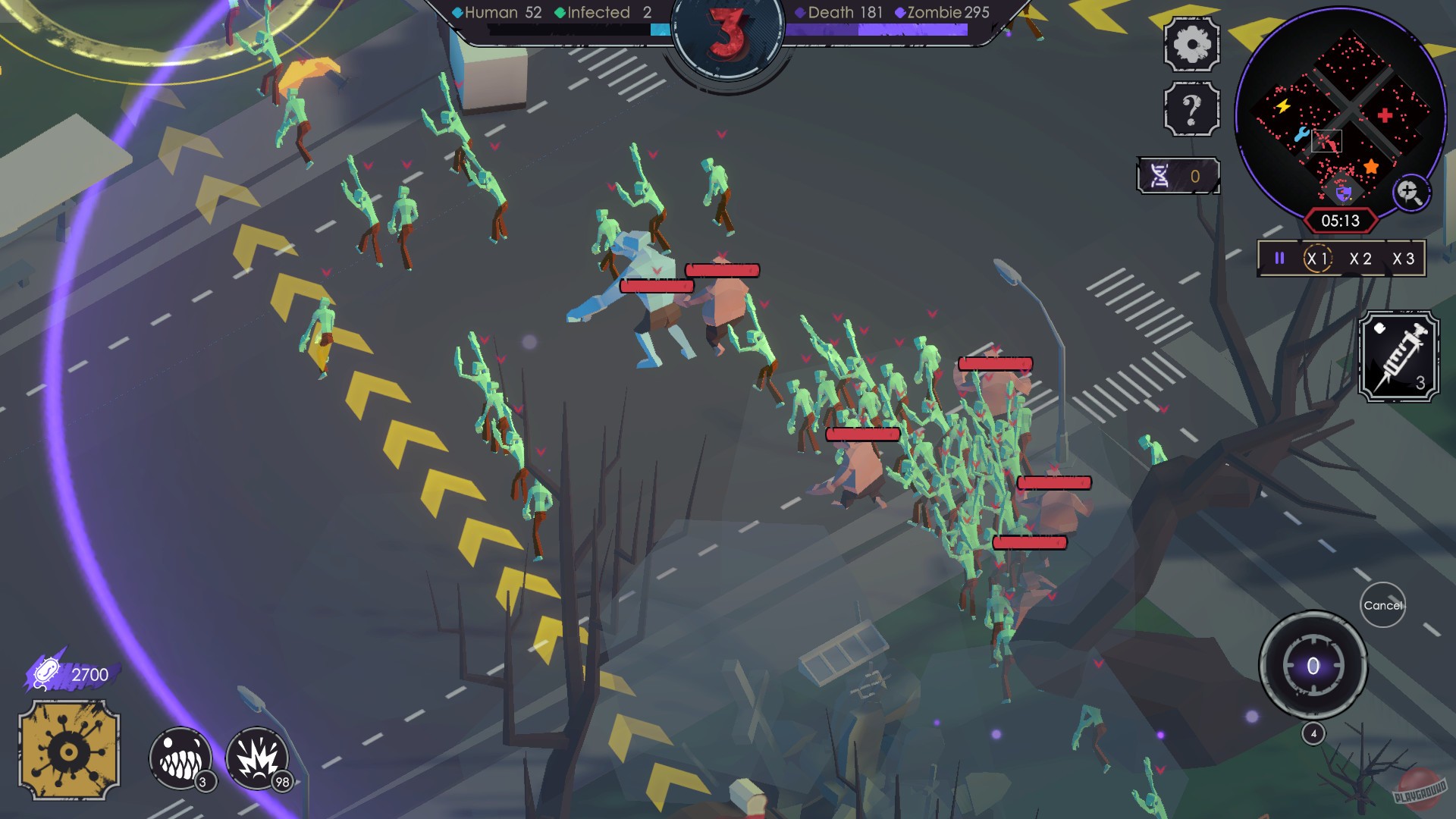 Скриншот из игры Swarm the City: Zombie Evolved - 62