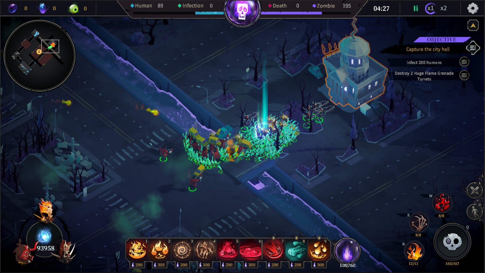 Скриншот из игры Swarm the City: Zombie Evolved - 1