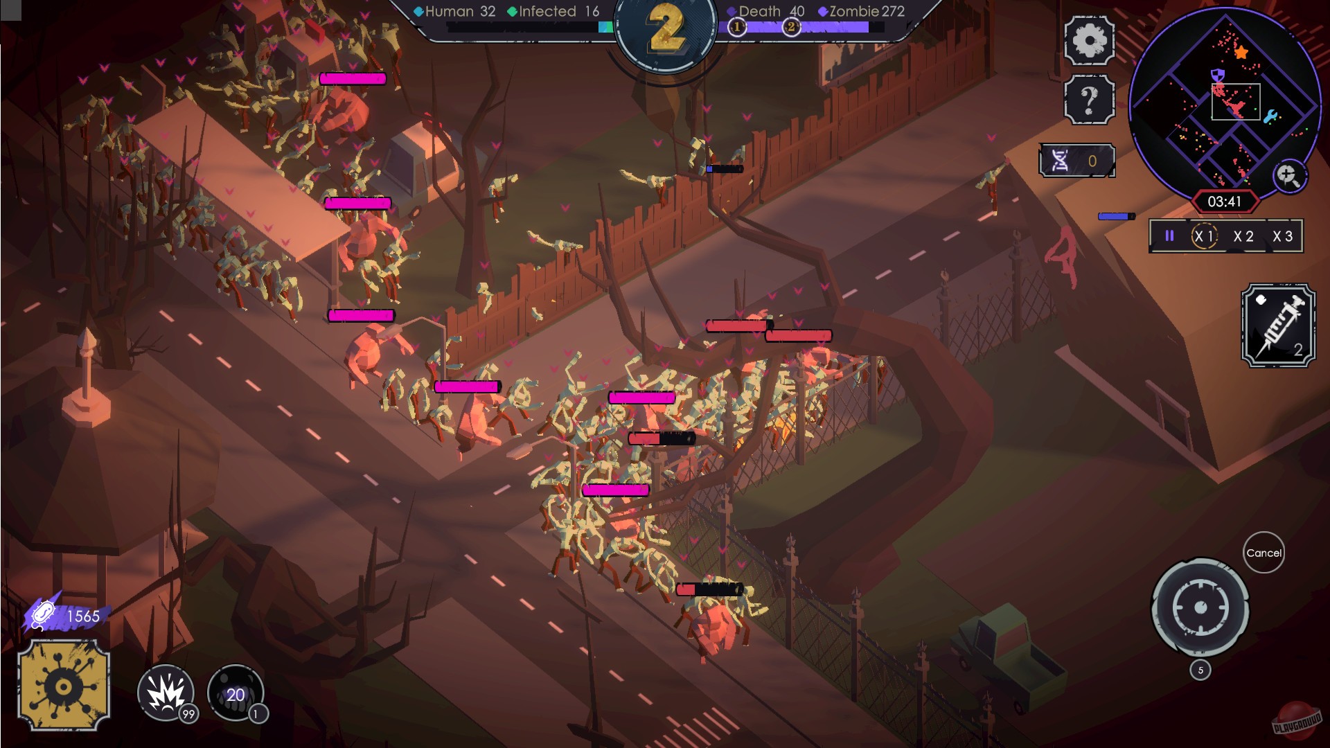 Скриншот из игры Swarm the City: Zombie Evolved - 44