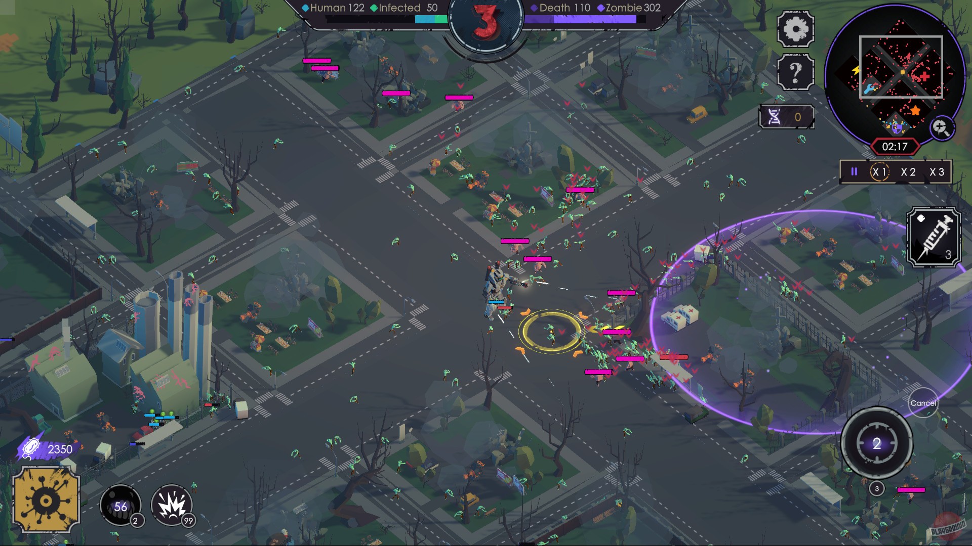 Скриншот из игры Swarm the City: Zombie Evolved - 46