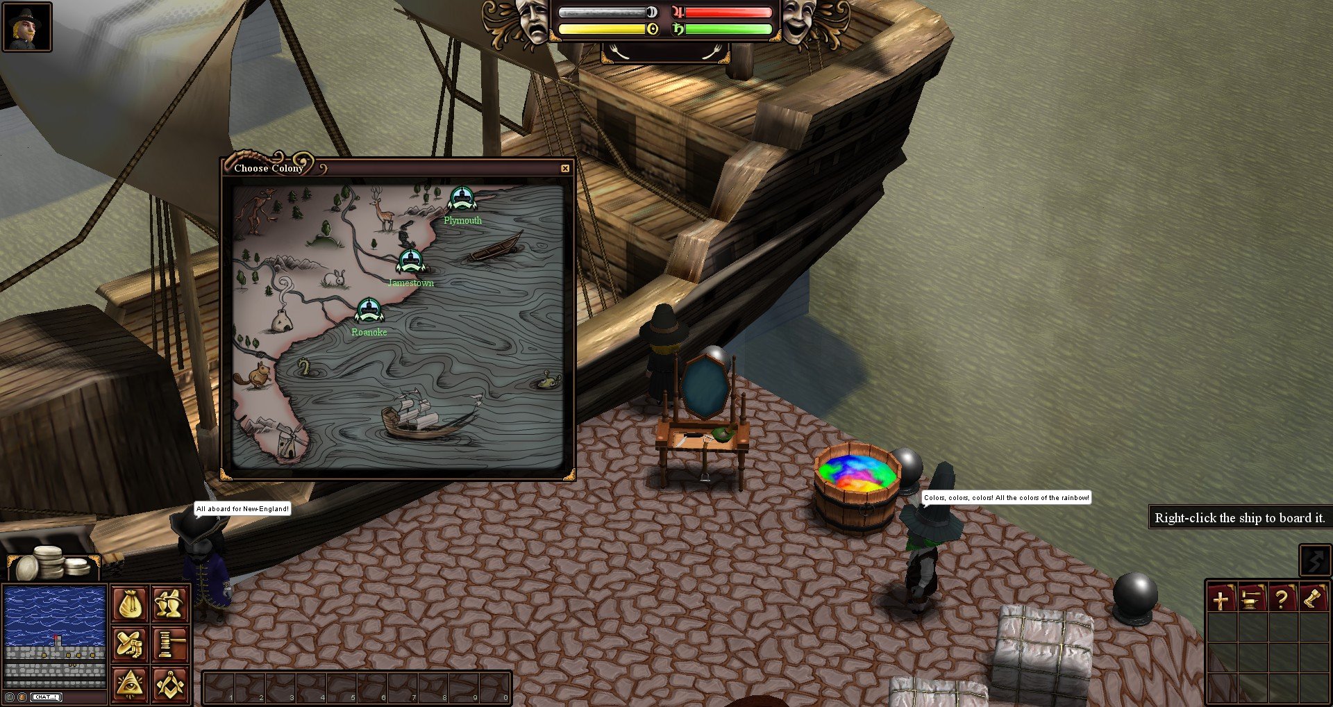 Скриншот из игры Salem: The Crafting MMO - 42