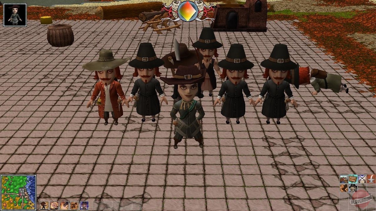 Скриншот из игры Salem: The Crafting MMO - 2