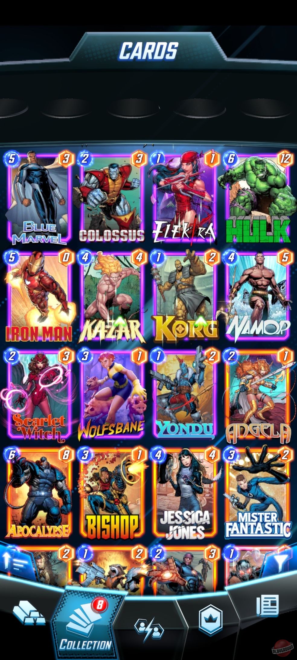 Скриншот из игры Marvel Snap - 17