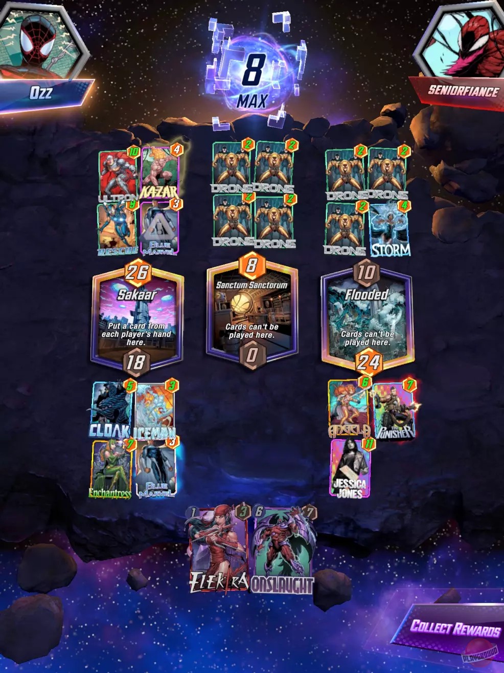 Скриншот из игры Marvel Snap - 3