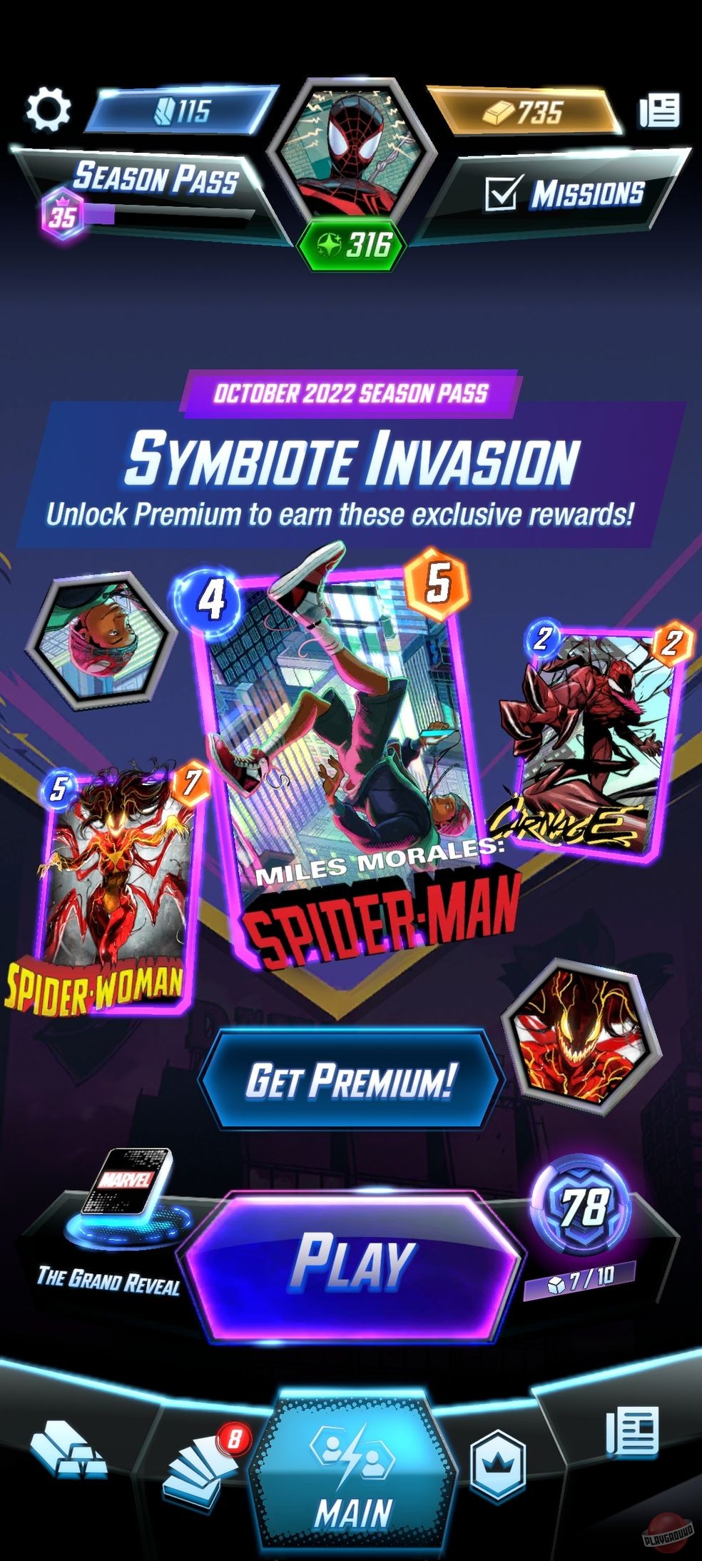 Скриншот из игры Marvel Snap - 18