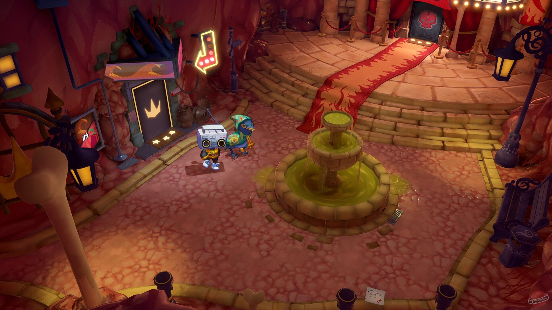 Скриншот из игры Super Crazy Rhythm Castle - 2