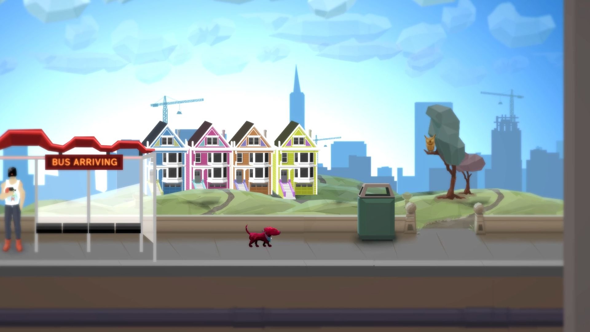 Скриншот из игры Leonard Saves the City - 1