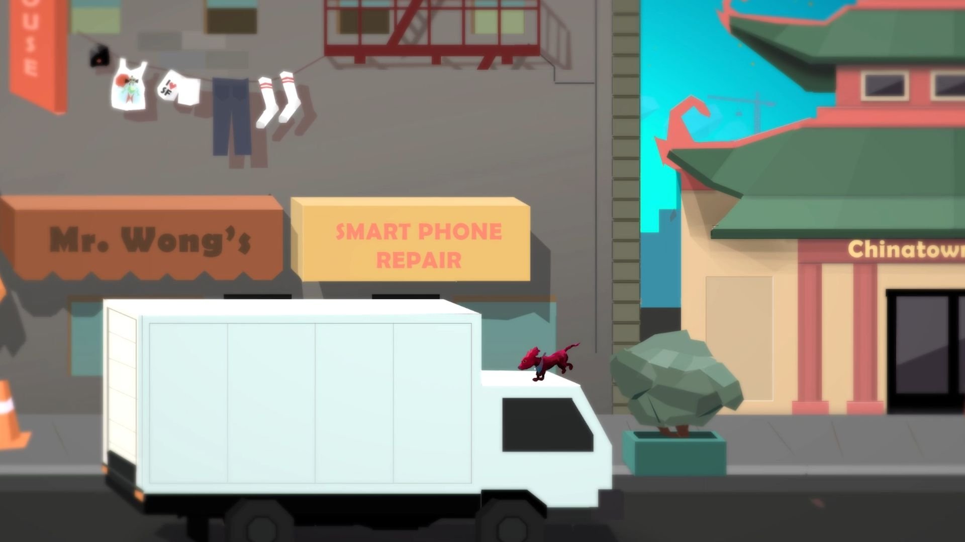 Скриншот из игры Leonard Saves the City - 4