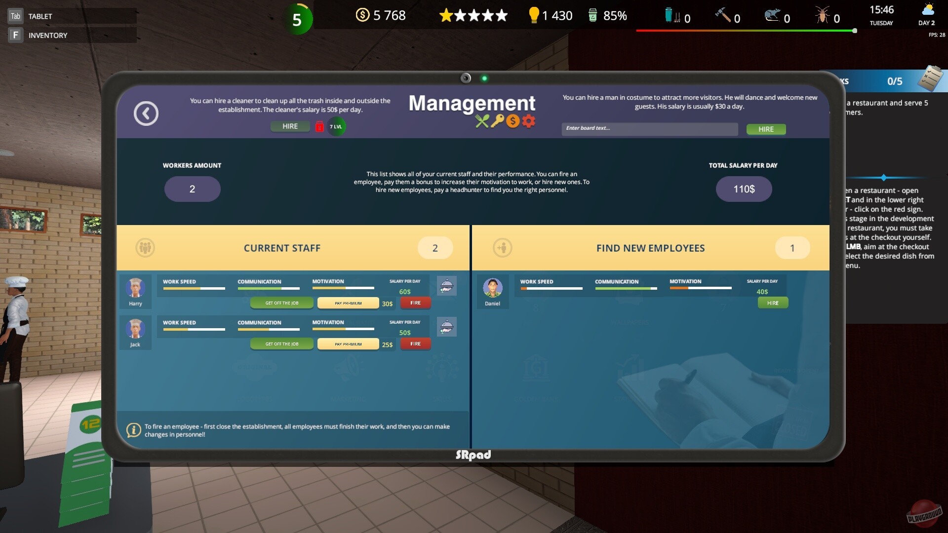 Скриншот из игры Cafe Owner Simulator - 77