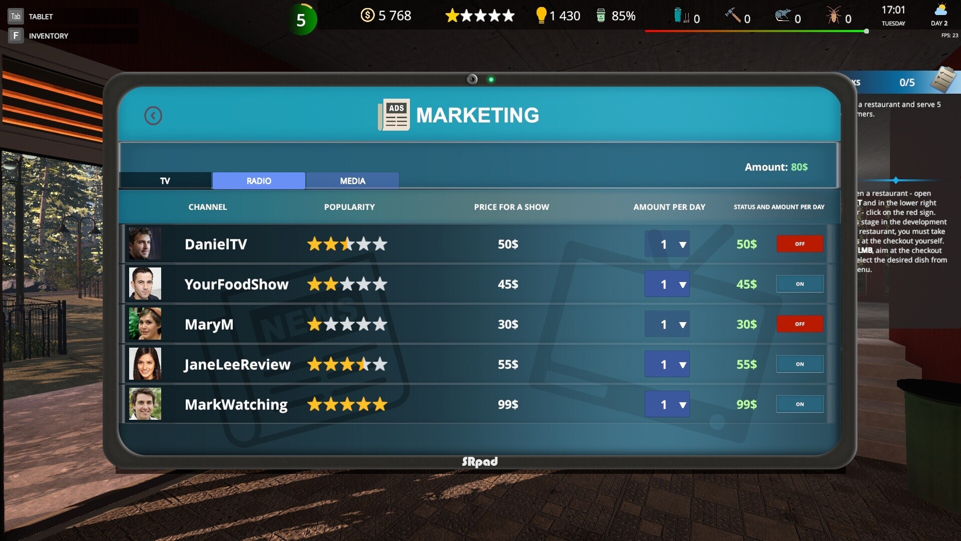 Скриншот из игры Cafe Owner Simulator - 39