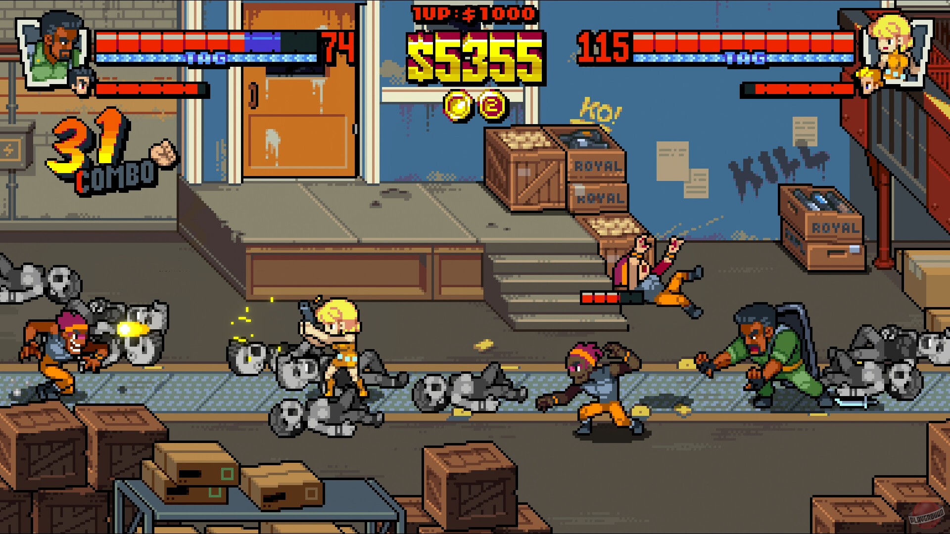 Скриншот из игры Double Dragon Gaiden: Rise Of The Dragons - 26