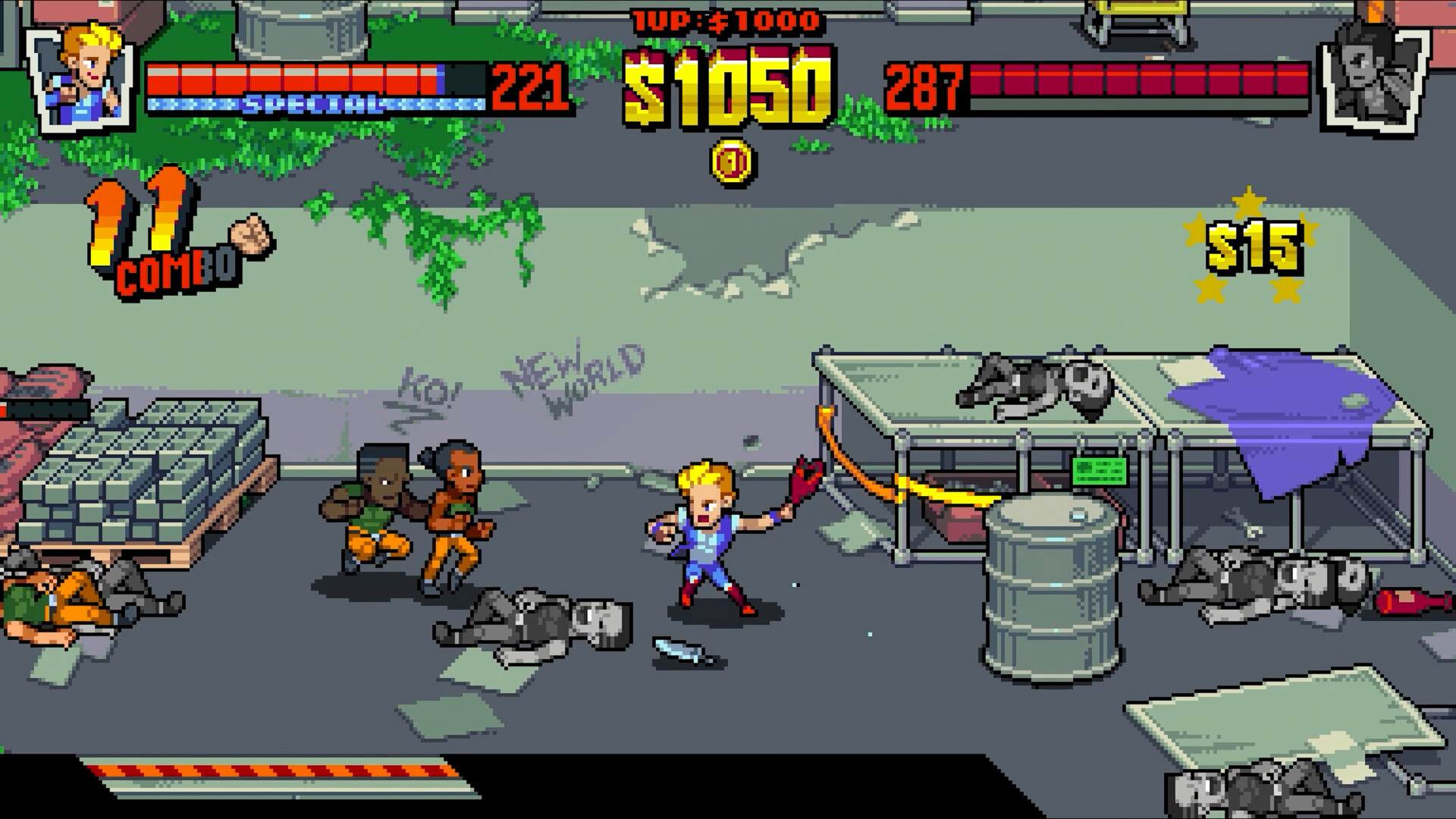 Скриншот из игры Double Dragon Gaiden: Rise Of The Dragons - 7