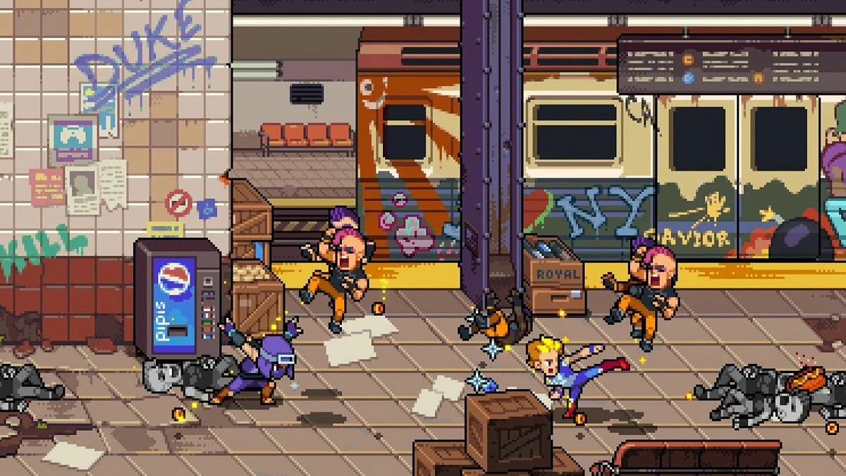 Скриншот из игры Double Dragon Gaiden: Rise Of The Dragons - 3