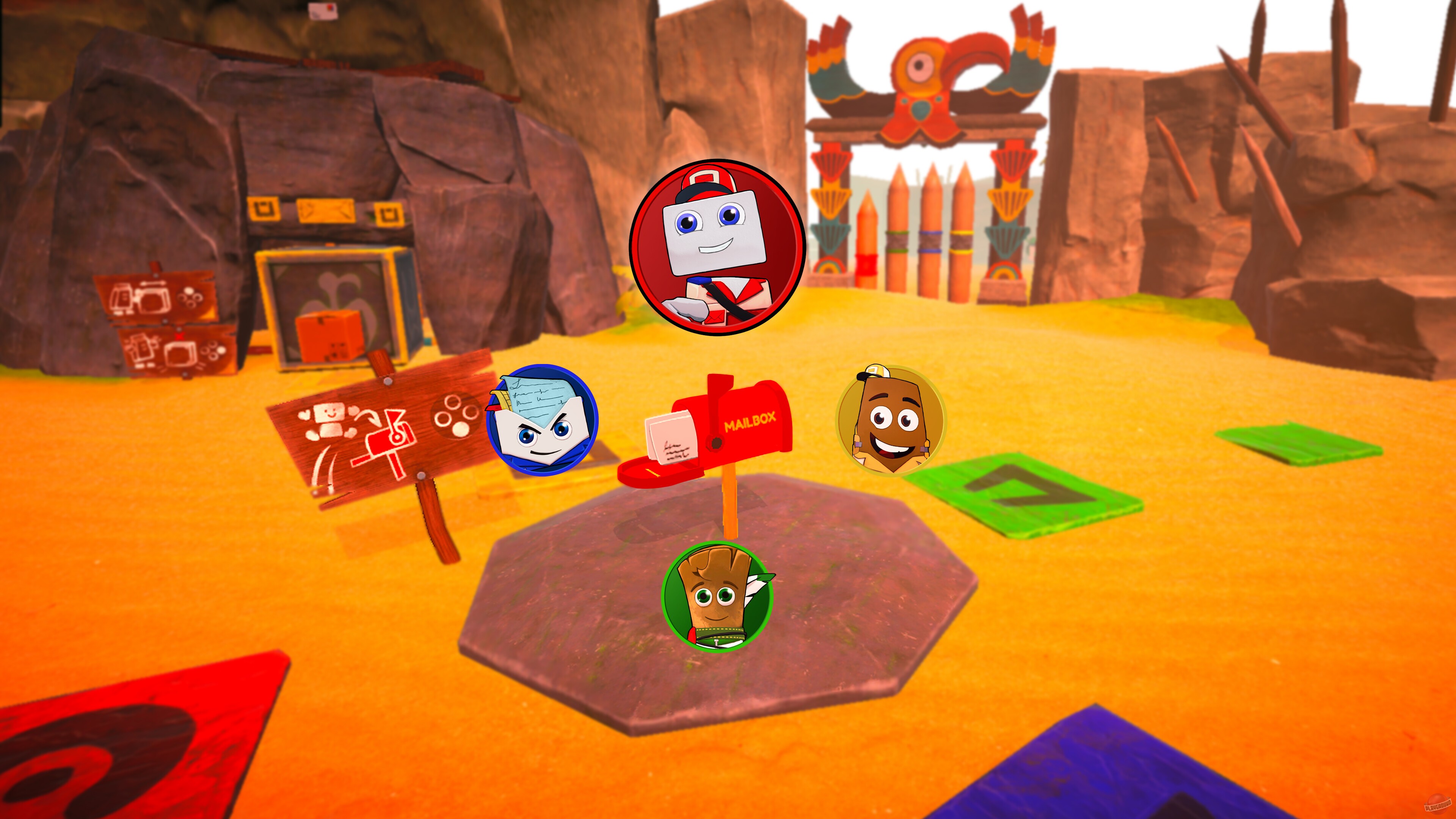 Скриншот из игры Paperman: Adventure Delivered - 2