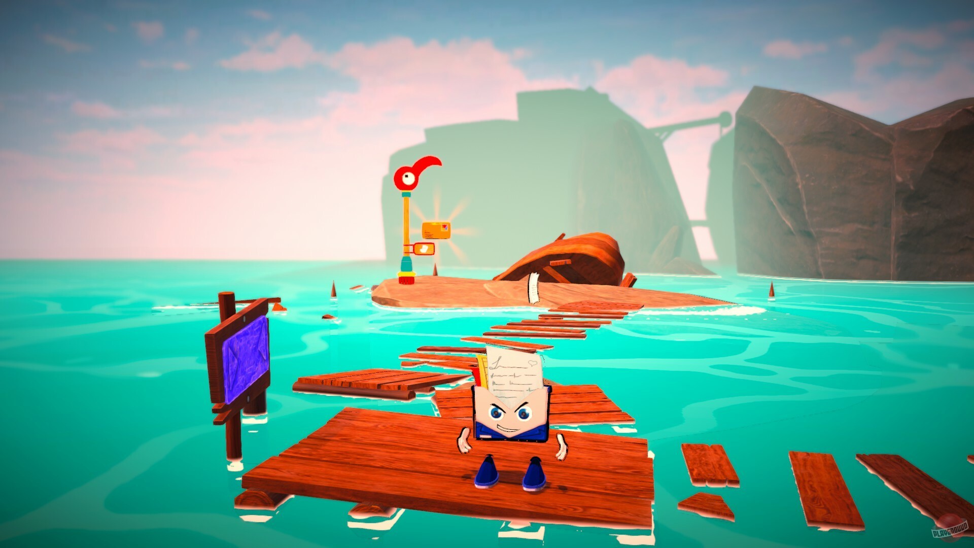 Скриншот из игры Paperman: Adventure Delivered - 8