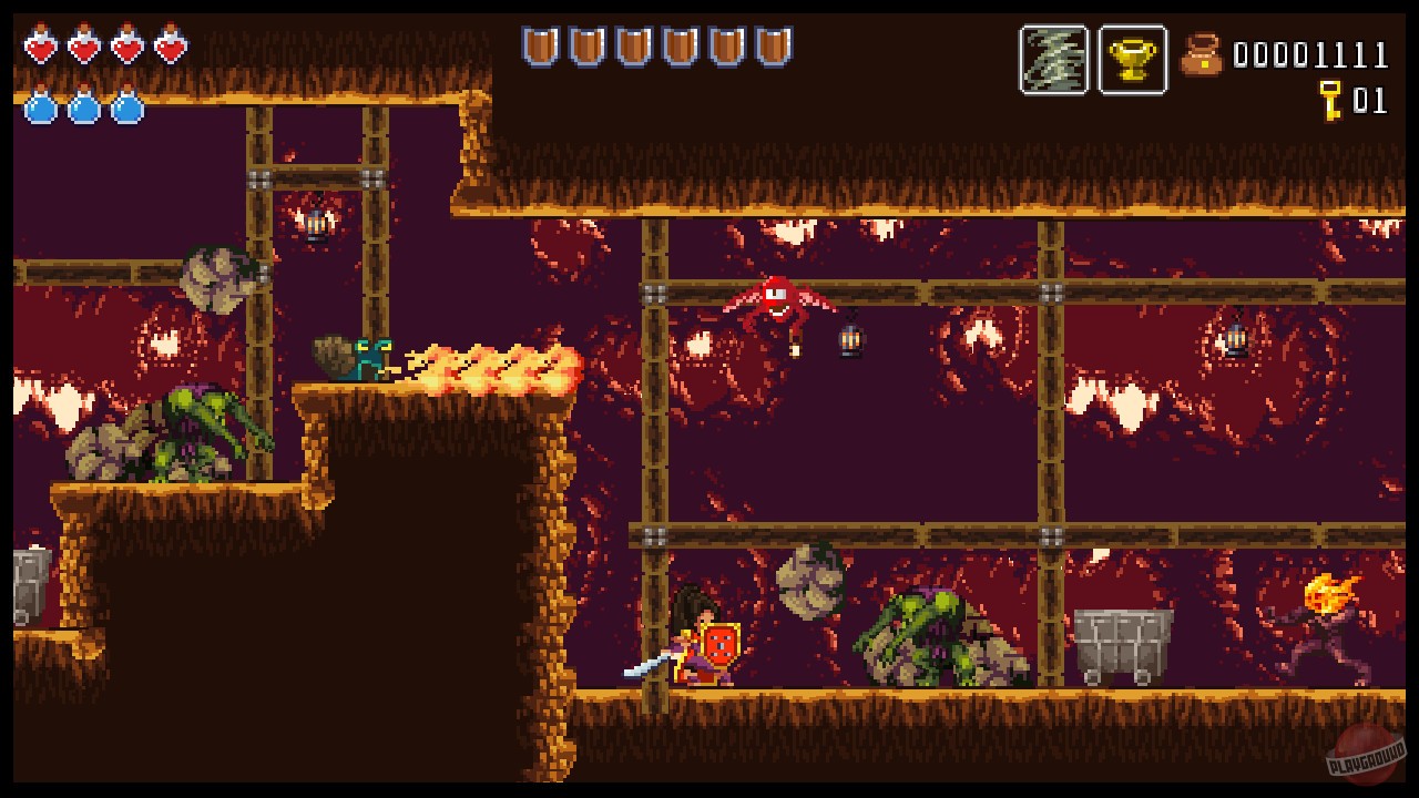 Скриншот из игры Swords & Bones 2 - 1