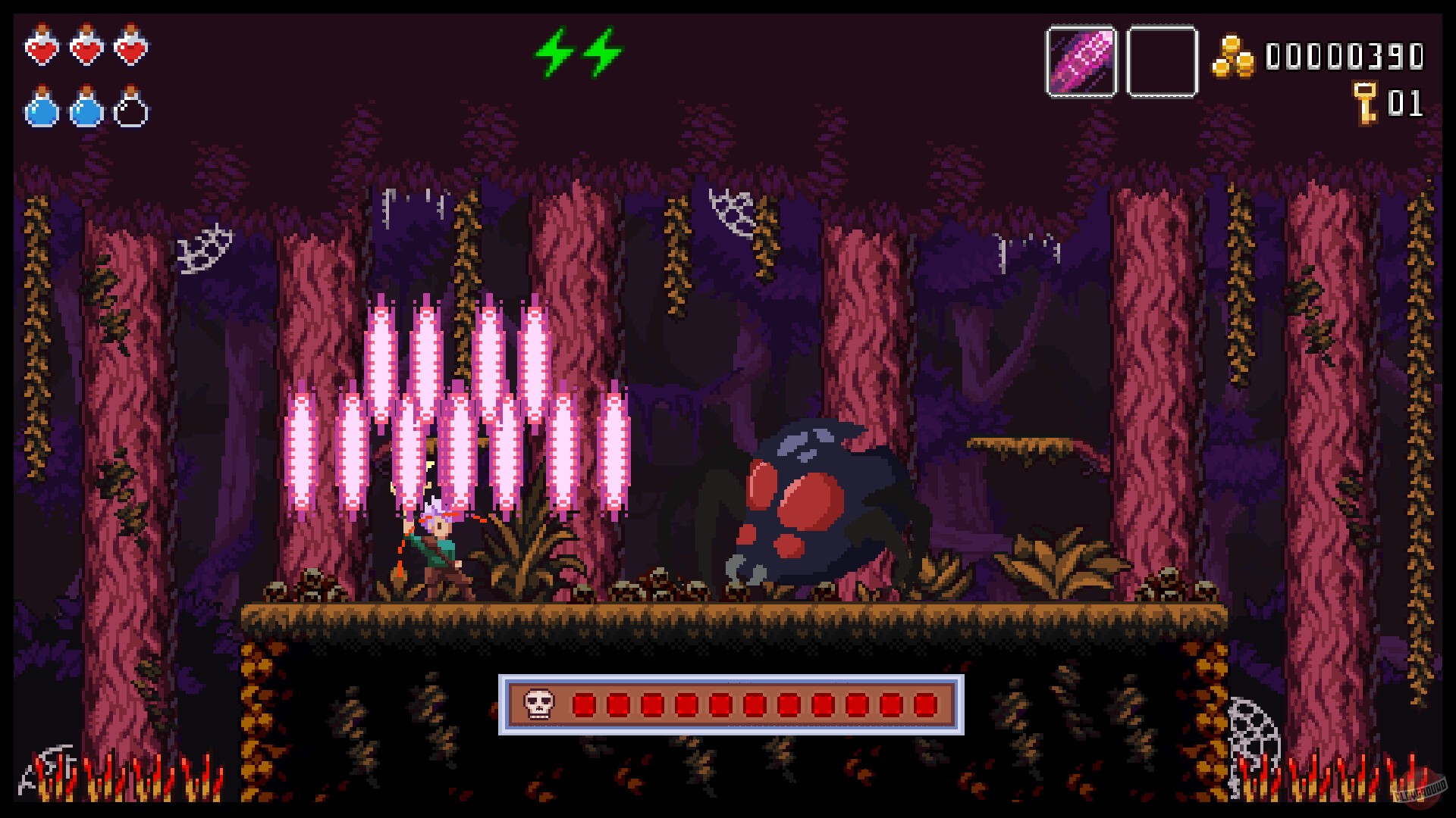 Скриншот из игры Swords & Bones 3 - 1