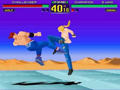 Скриншот из игры Virtua Fighter - 9