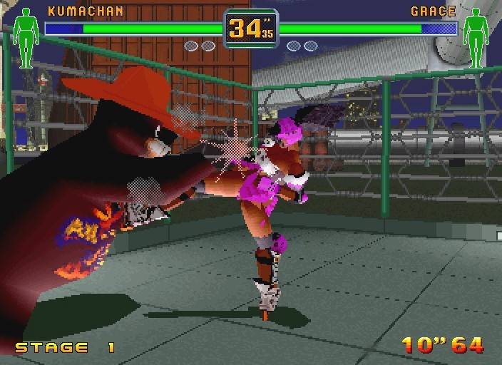 Скриншот из игры Fighters Megamix - 1