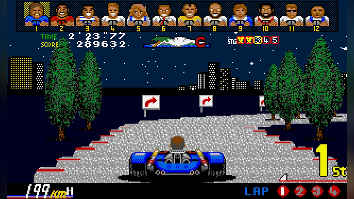 Скриншот из игры Power Drift - 8