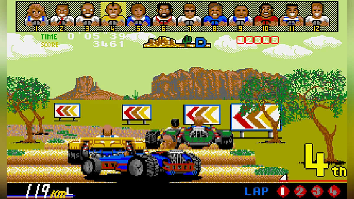 Скриншот из игры Power Drift - 7