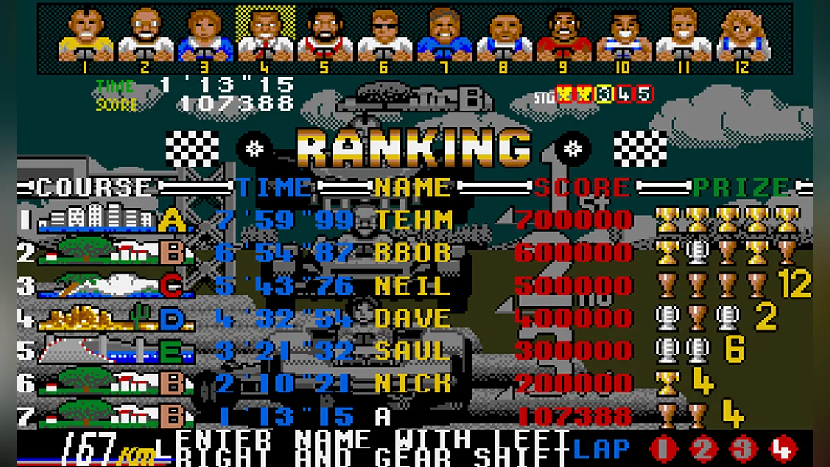 Скриншот из игры Power Drift - 9