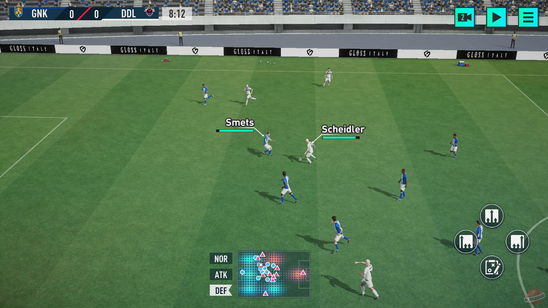 Скриншот из игры Sega Football Club Champions - 4