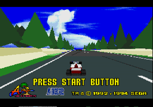 Скриншот из игры Virtua Racing - 3