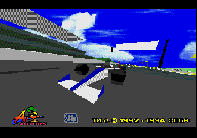 Скриншот из игры Virtua Racing - 1