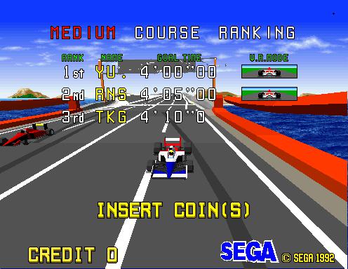 Скриншот из игры Virtua Racing - 14