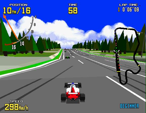 Скриншот из игры Virtua Racing - 18