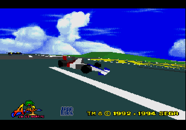 Скриншот из игры Virtua Racing - 7