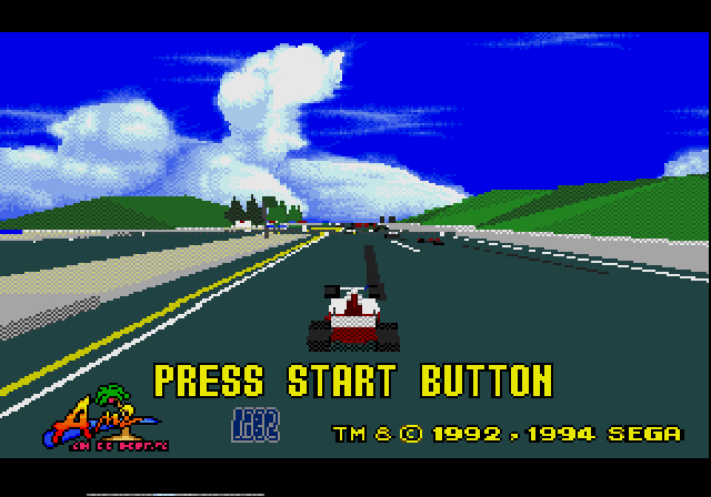 Скриншот из игры Virtua Racing - 9