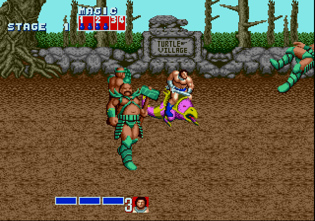 Скриншот из игры Golden Axe - 2