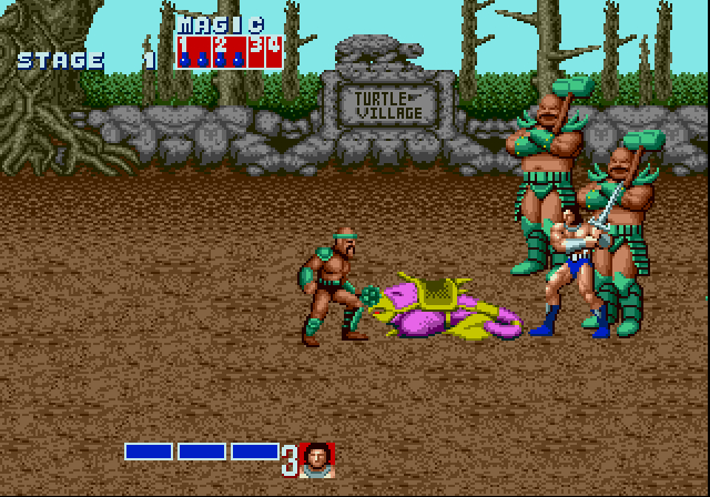 Скриншот из игры Golden Axe - 19