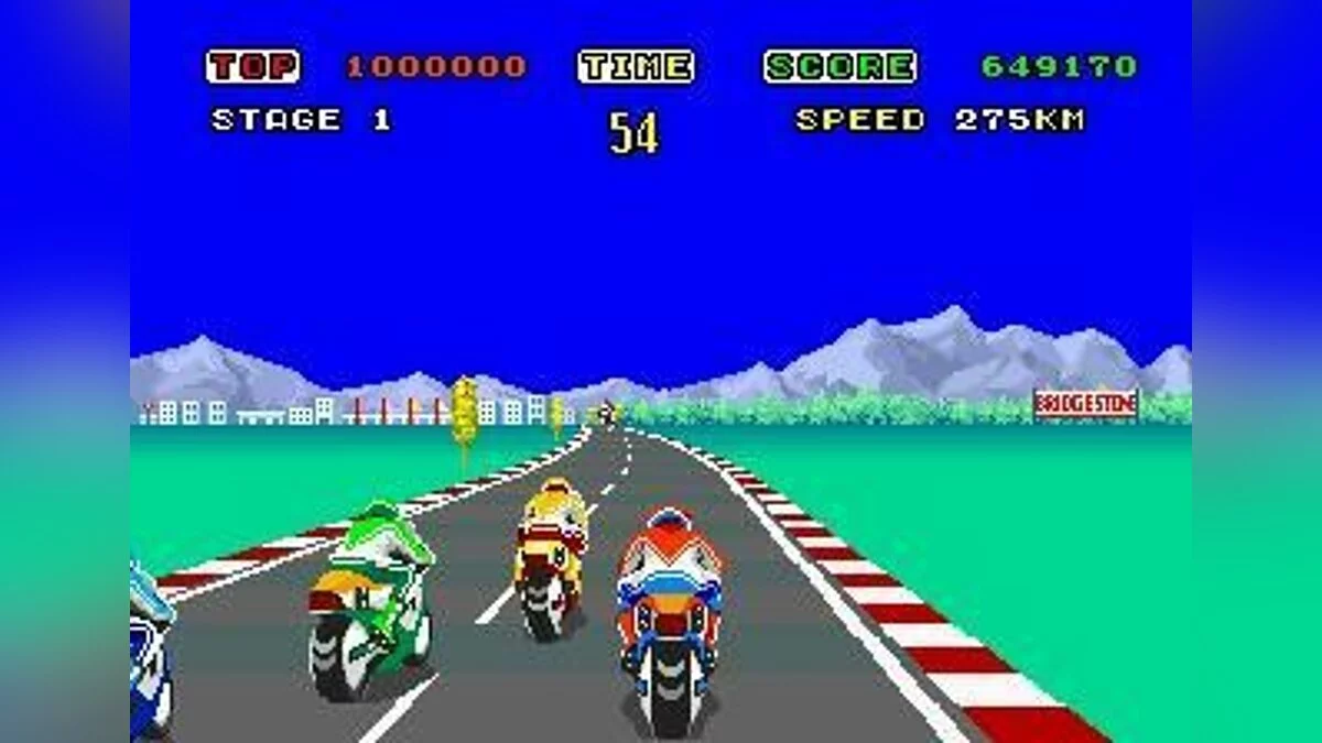 Скриншот из игры Hang-On - 3