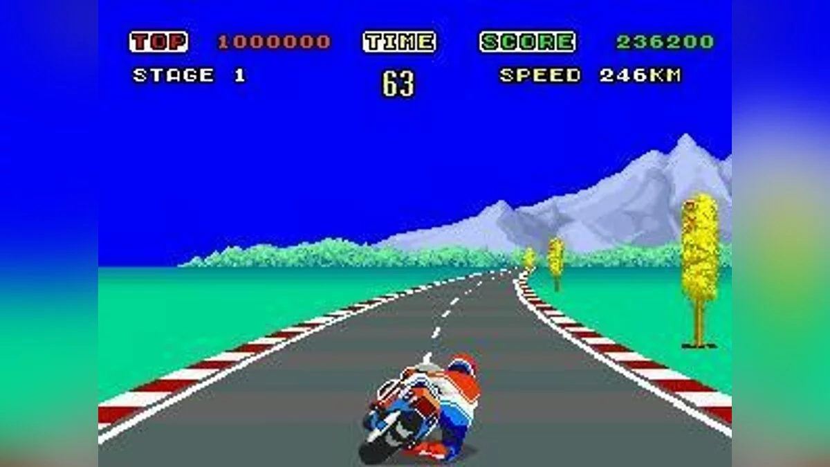 Скриншот из игры Hang-On - 4