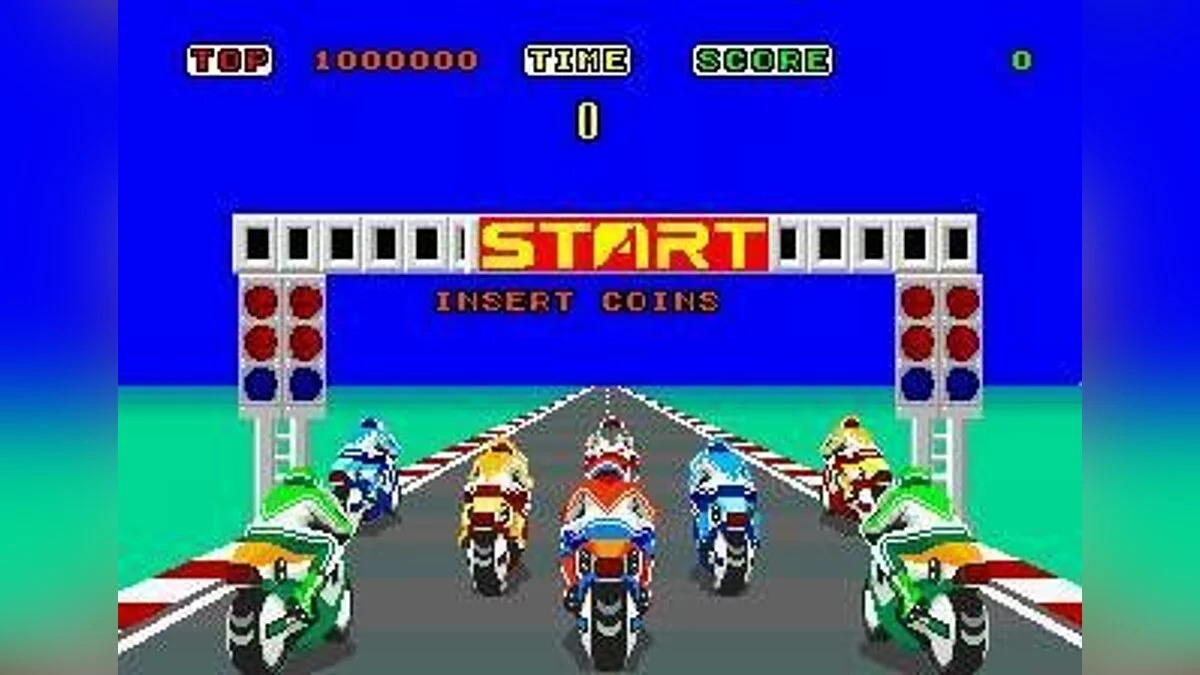 Скриншот из игры Hang-On - 2