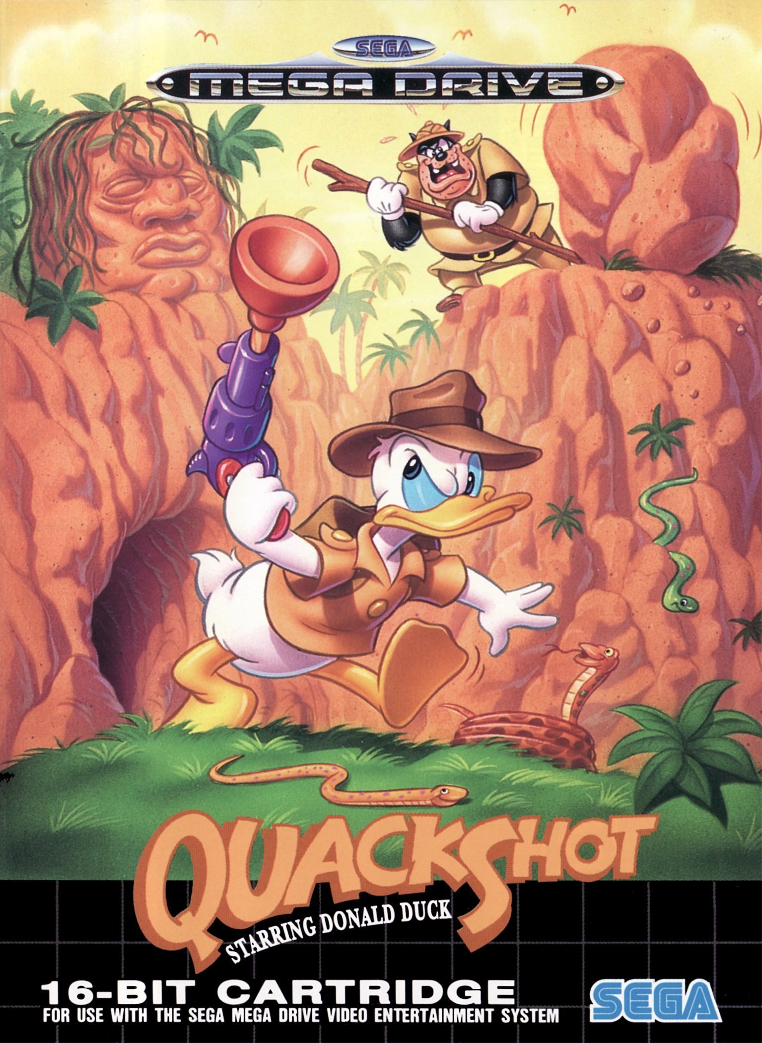 Обложка игры QuackShot starring Donald Duck