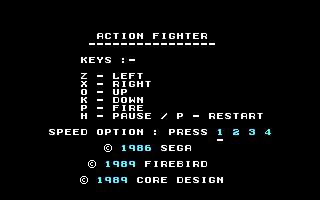 Скриншот из игры Action Fighter - 11
